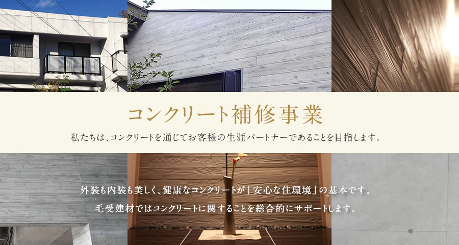 コンクリート補修事業